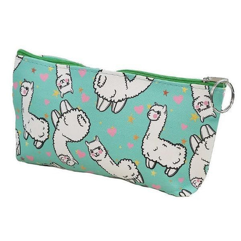 Teal Alpaca Love Fidget Bag