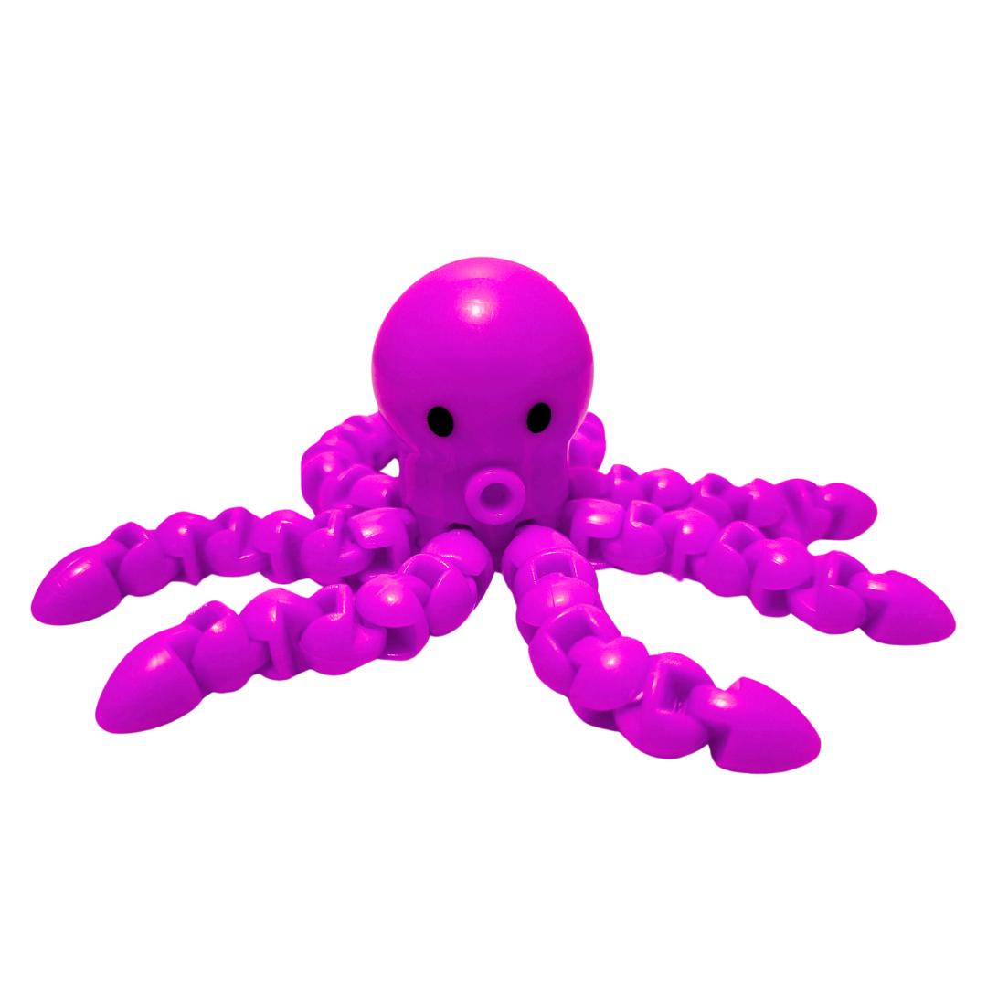 A purple fidget octopus.