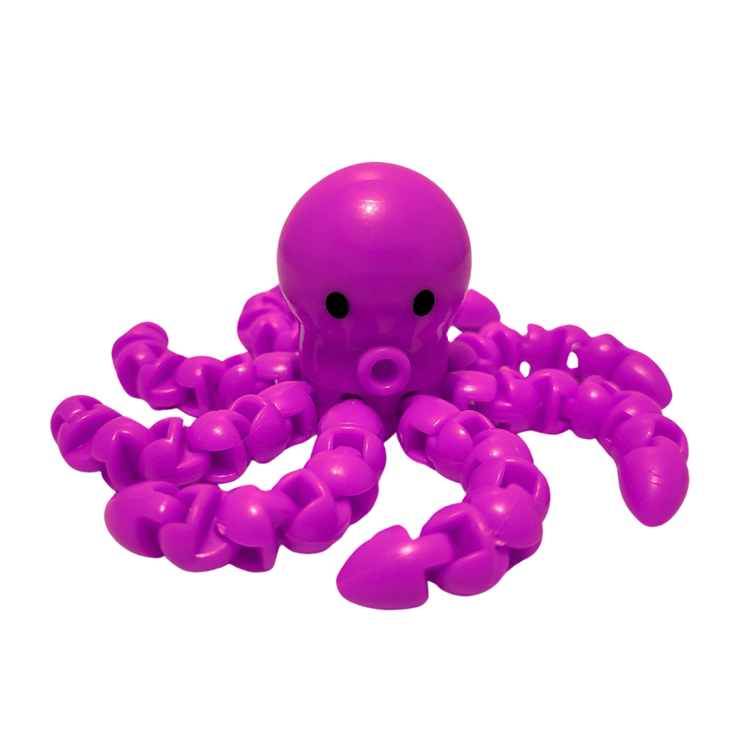 A purple fidget octopus.