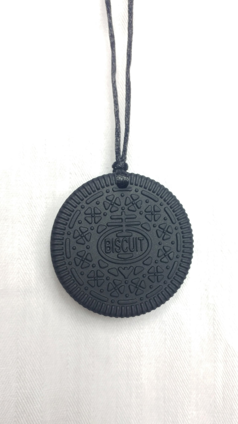 Black Cookie Chewable Necklace