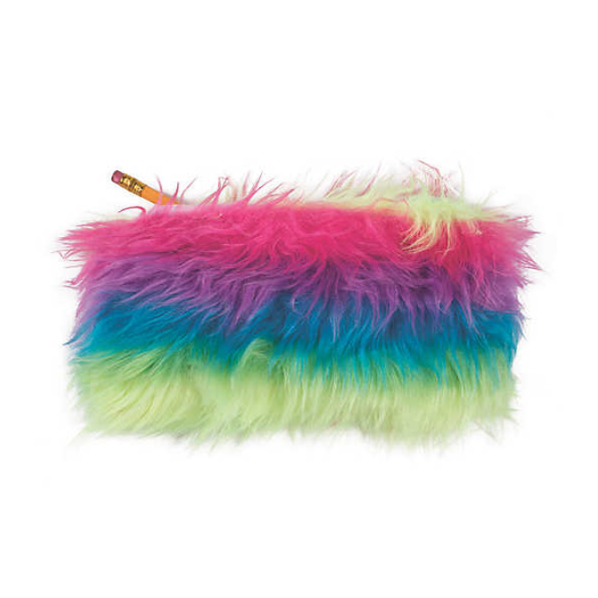 Fluffy Rainbow Fidget Bag.